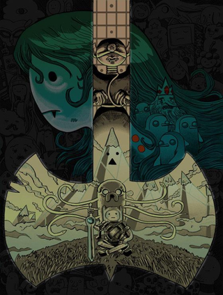 Illustration for article titled Celebrate Marceline With This Stunning Adventure Time Art